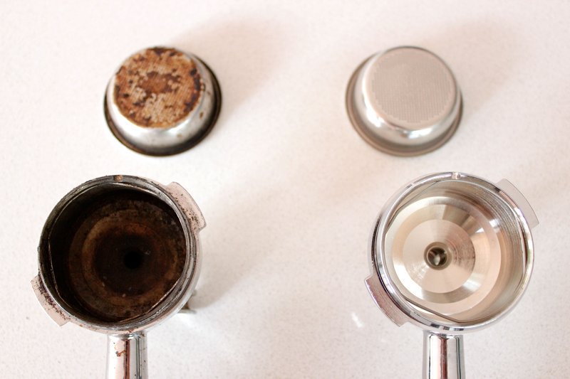 чистка кофемашин от кофейных масел